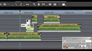 Edius 4.61 Перемещение клипов на таймлайне.