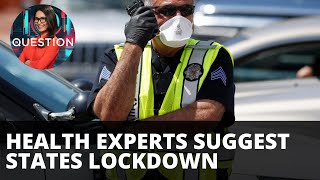 Researchers suggest red zone states return to lockdown