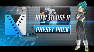 How to install and use presets in Sony Vegas | Tutorial