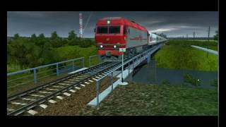 Маршрут "Паристая-Михалево" для Trainz 12