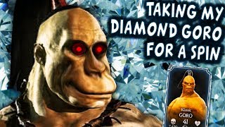 MKX Mobile. Punk Cassie Cage Challenge. Finally Playing KLASSIC GORO! He is AMAZING!