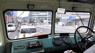 2013.9.8 函館バス　ボンネットバス「函館浪漫号」車窓