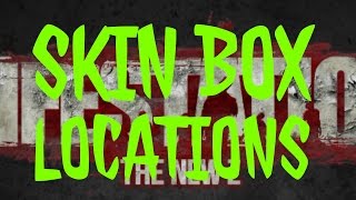 Infestation: New Z - Skin Box Locations