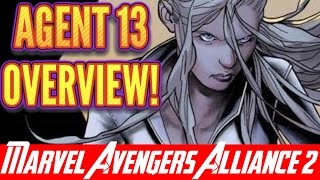 Marvel Avengers Alliance 2 - Agent 13 Overview and Gameplay!