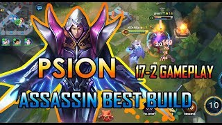 New Hero Assassin So Cruel || Psion Best Build || 17-2 Gameplay || Heroes Evolved - Psion