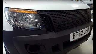 Ford Ranger T6 Grille Upgrade options and removal ( not the easiest grille to change )