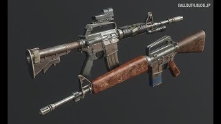 fallout4 MOD Review - Wasteland Melody's Service Rifle