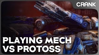 Playing Mech vs Protoss - Crank's variety StarCraft 2