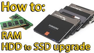 How to upgrade RAM and SSD / Hard Drive in Lenovo B590
