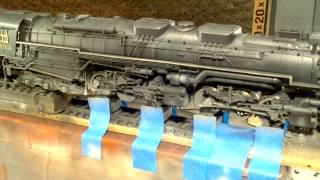C&O 2-6-6-6 Allegheny with TCS WOW decoder on the rollers