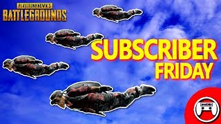 Subscriber Friday - PUBG PS4 Pro Live Stream with Controller Camera