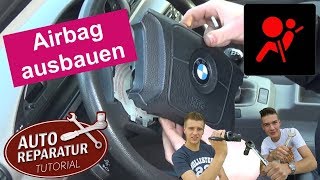 Airbag ausbauen | Lenkrad ausbauen | BMW E36 E46 E39 | DIY Tutorial