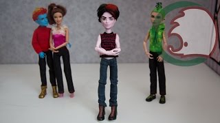 Как сшить джинсы для куклы. How to sew jeans for dolls.