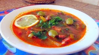 Солянка сборная мясная в мультиварке