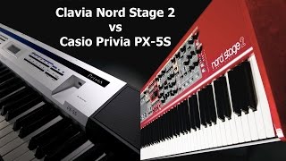 Nord Stage 2 vs Casio Privia PX-5S  BLIND piano Sound test ! Слепой тест звука.
