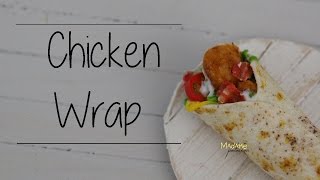 Le Wrap / Chicken Wrap (Tuto Fimo / Polymer Clay Tutorial)