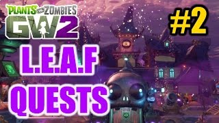 Plants vs Zombies Garden Warfare 2 - L.E.A.F Quests - Boom Tombs [2] (SPOILER)