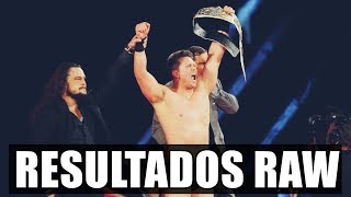 THE MIZ VENCE O TÍTULO INTERCONTINENTAL DE ROMAN REIGNS - RESULTADOS RAW 25 ANOS - PARTE 2