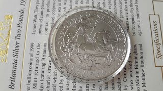 Набор серебряных монет Великобритании