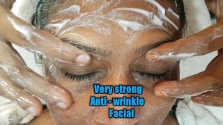 Anti - wrinkle facial/100% result,anti aging skin tightening, brightening facial/ anti ageing facial