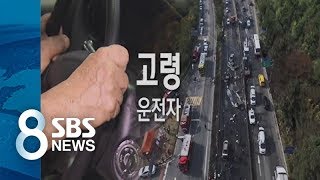 '고령 운전자 250만 명' 교통사고도 급증 / SBS