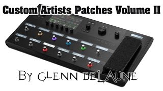 Line 6 Helix Boston Custom Artists Patch  - by Glenn DeLaune