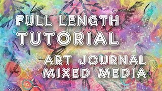 Studio Time 68  – Sparkle! A page in my Strathmore Art Journal | Mimi Bondi