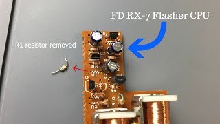 FD RX 7 Flasher Mod Adjust LED Turn Signal Flash Speed
