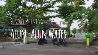 Sunday Morning Alun-Alun Wates , Kulon Progo , Jogja | #VLOGAN 1