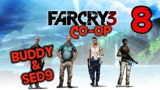 Far Cry 3 (Co-op) #8 и 9 - "Я не вижу тебя" и кокаин в цекви