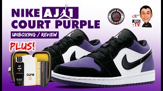 JORDAN 1 COURT PURPLE  | REVIEW + UNBOXING