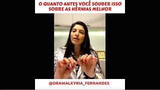 O quanto antes você souber isso sobre as hérnias de disco melhor | Dra Walkyria Fernandes