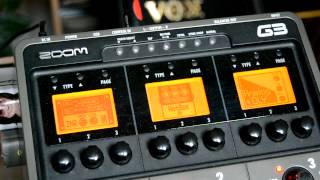 Zoom G3 (overdrive tones) - VOX AC15 C1, Fender Classic Player 50's Stratocaster