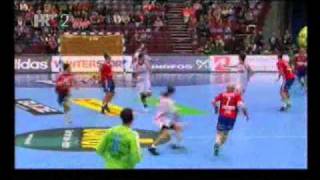Croatia - Serbia 24-24, Handball WM Sweden 2011.