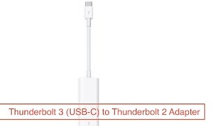 Thunderbolt 3 to Thunderbolt 2 Adapter