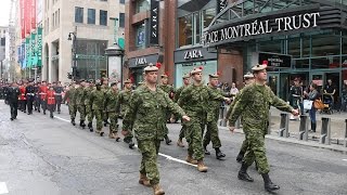 Défilé du Black Watch à Montréal