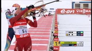 Olena Pidhrushna UKR vs Tora Berger NOR Staffel Le-Grand-Bornand Part 4
