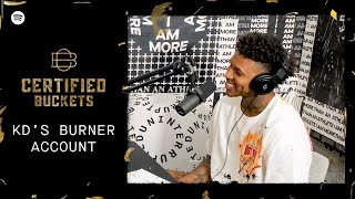 Why Nick Young Wouldn't Use a Burner Account Like Kevin Durant | Certified Buckets