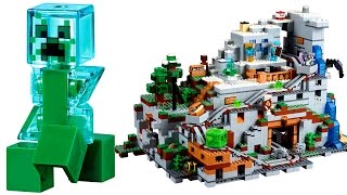 Лего Майнкрафт Горная пещера 21137 Видео LEGO Minecraft