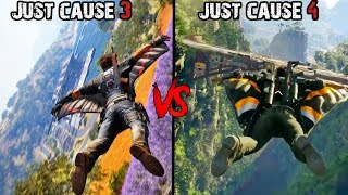 Just cause 4 Vs Just Cause 3- Graphics and Gamplay Comparison | 2018
