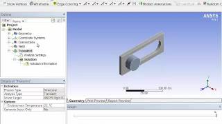 Rigid Dynamics Tutorials For Ansys | Ansys Easy Tutorials 2017 | Give Velocity on Object