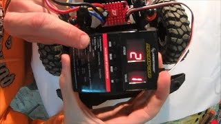 Tutorial QUICRUN WP 1080 Brushed ESC Crawler HOBBYWING
