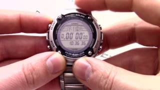 Часы Casio Illuminator W-S200HD-1A - Инструкция, как настроить от PresidentWatches.Ru