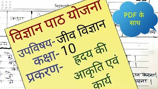 SCIENCE LESSON PLAN CLASS 10th