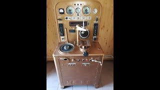 Стенд 68 года КИ-968.Для проверки стартеров и генераторов.Обзор раритета.Всех с Новым Годом!!!!