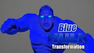 Blue Hulk Transformation In Real Life!
