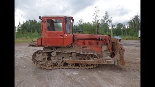 Видео 2. Работа двигателя А-41 у бульдозера ДТ-75