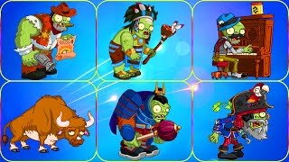 All Zomboss Fight!!! in Plants vs. Zombies 2 ONLINE (P1)