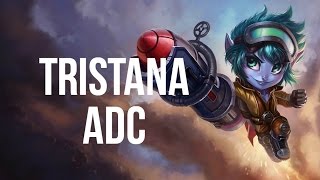 League of Legends - Rocket Girl Tristana ADC - Full Game Commentary