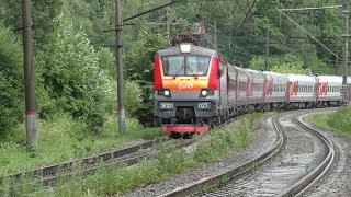 Электровоз ЭП20-027 с поездом № 740 Брянск - Москва